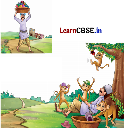Mridang Class 1 English Solutions Chapter 4 The Cap-seller and the Monkeys 32