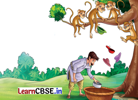 Mridang Class 1 English Solutions Chapter 4 The Cap-seller and the Monkeys 33
