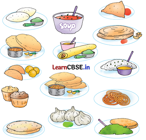 Mridang Class 1 English Solutions Chapter 7 The Food We Eat 1