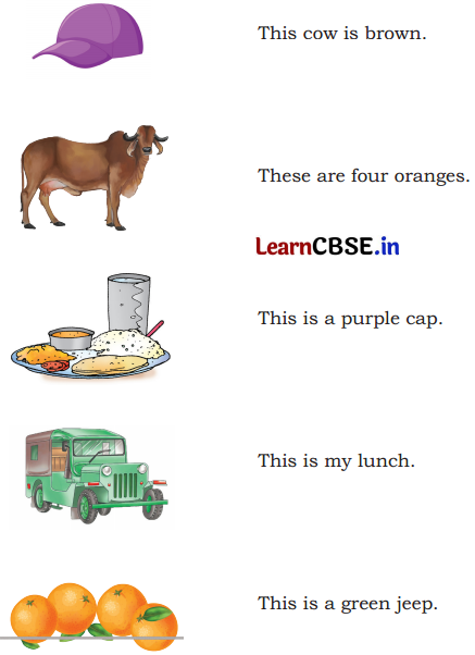 Mridang Class 1 English Solutions Chapter 7 The Food We Eat 6