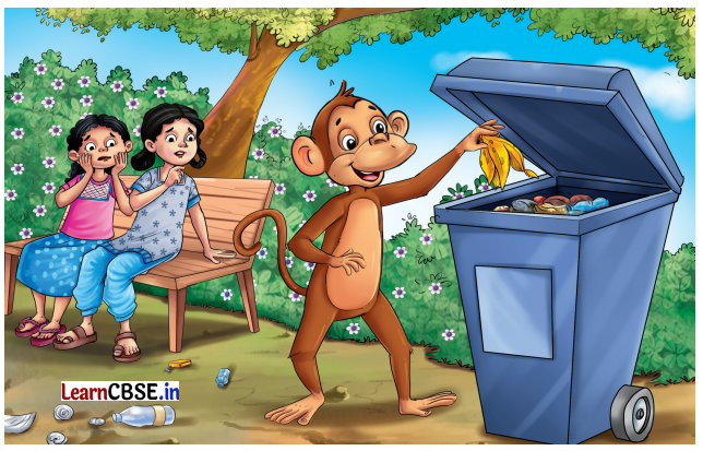 Mridang Class 2 English Solutions Chapter 11 The Smart Monkey 6