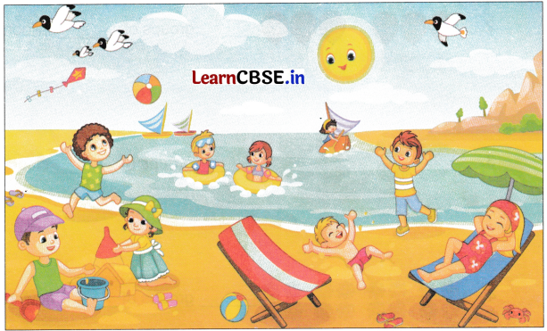 NCERT Class 2 Maths Joyful Mathematics Worksheet Chapter 1 A Day at the Beach (Counting in Groups) 1