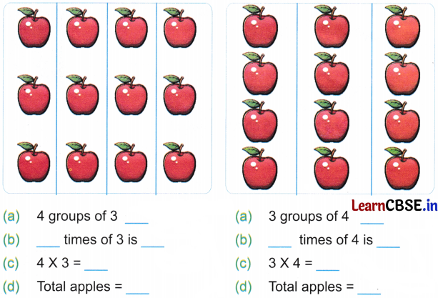 NCERT Class 2 Maths Joyful Mathematics Worksheet Chapter 8 Grouping and Sharing (Multiplication and Division) 10