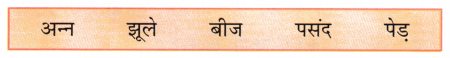 Sarangi Class 1 Hindi Worksheet Chapter 10 झूम-झूली 2