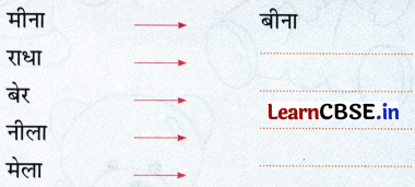 Sarangi Class 1 Hindi Worksheet Chapter 14 बरखा और मेघा 1
