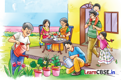 Sarangi Hindi Book Class 1 Solutions Chapter 1 मीना का परिवार 2