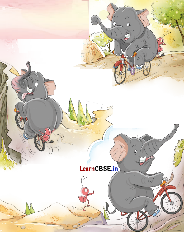 Sarangi Hindi Book Class 2 Solutions Chapter 21 हाथी साइकिल चला रहा था 4