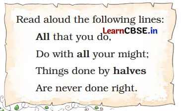 One Thing at a Time Class 4 Question Answer English Santoor Chapter 4 4