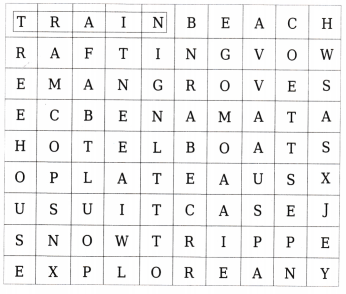North South East West Class 7 Worksheet with Answers English Chapter 9 1