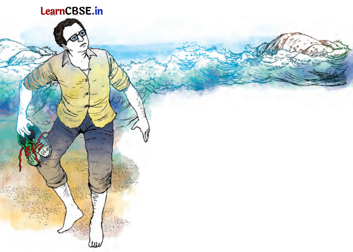 आखिरी चट्टान तक Class 9 Summary in Hindi Ganga Chapter 5